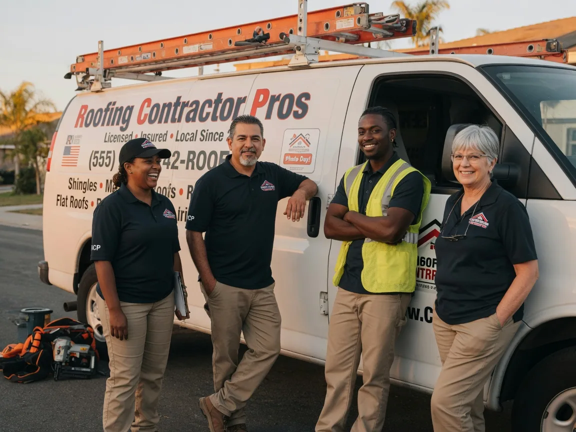 Local Roofing Contractors company in Stanton, CA
